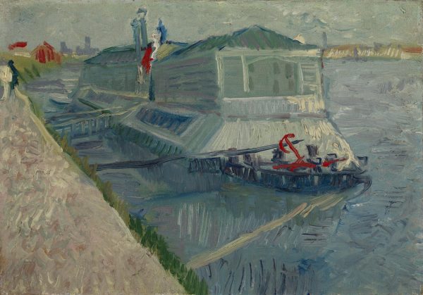 Bathing Float on the Seine at Asnieres by Vincent Van Gogh