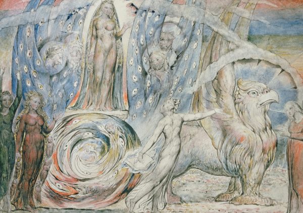 Beatrice Addressing Dante by William Blake