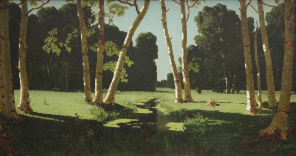 Birchwood 1 1879 by Arkhip Kuindzhi