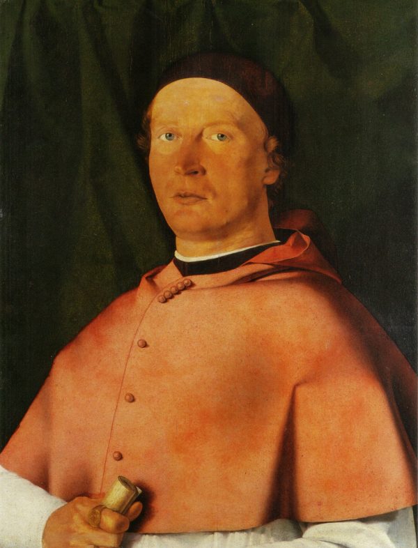 Bishop Bernardo de' Rossi by Lorenzo Lotto