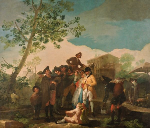 Blind Man playing the Guitar by Francisco De Goya
