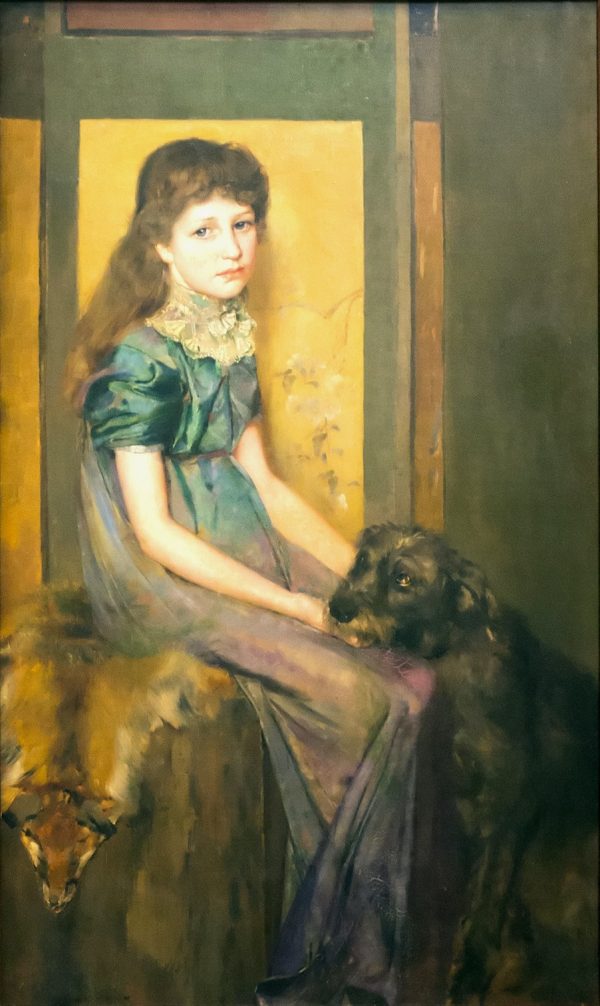 Blue Eyes and Brown by Tom Roberts