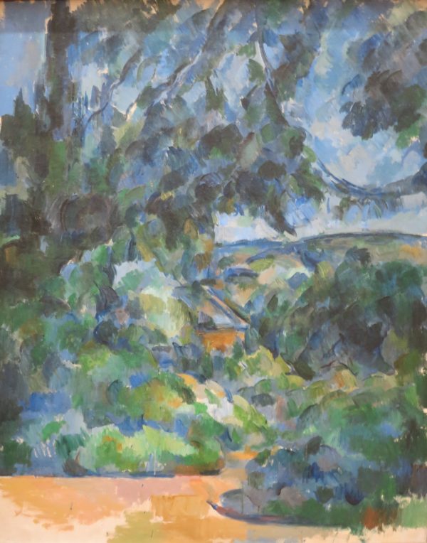 Blue Landscape by Paul Cezanne