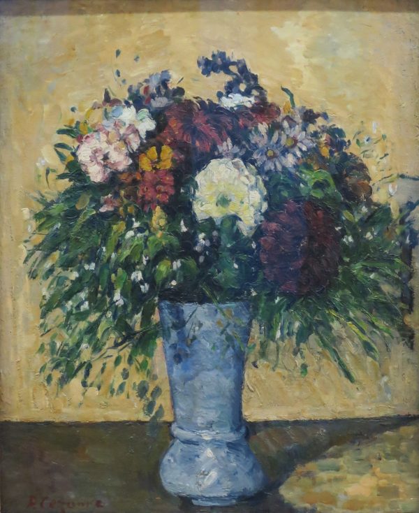 Bouquet of Flowers in a Vase by Paul Cezanne