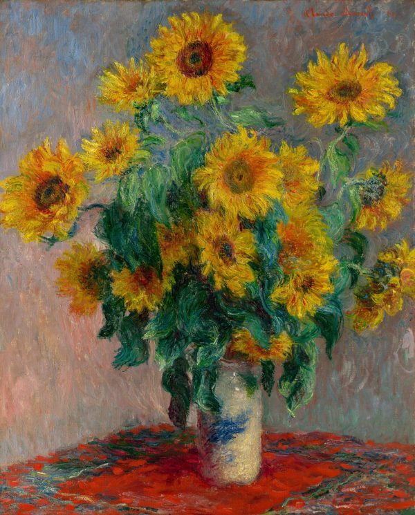 Bouquet of Sunflowers by Claude Monet