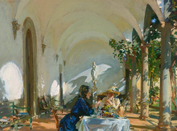 Breakfast in the Loggia by John Singer Sargent