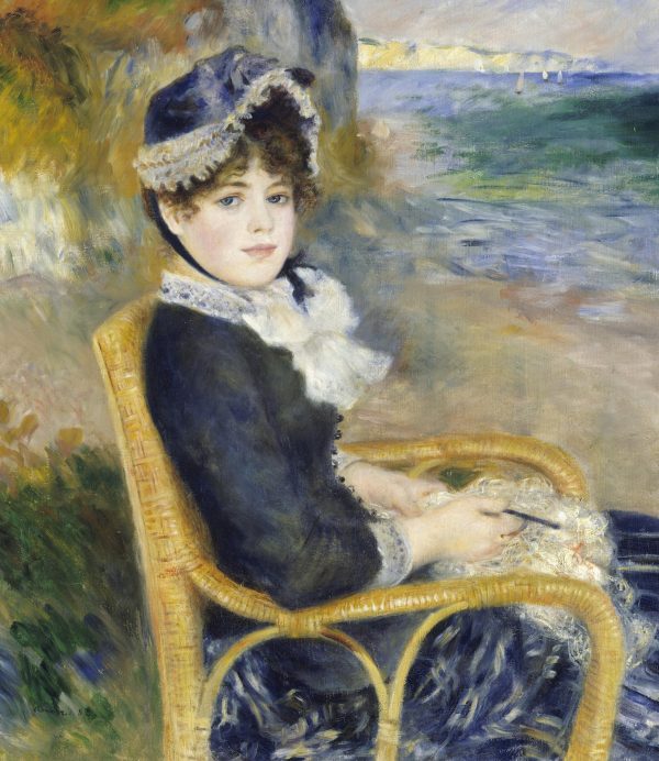 By the Seashore by Pierre Auguste Renoir