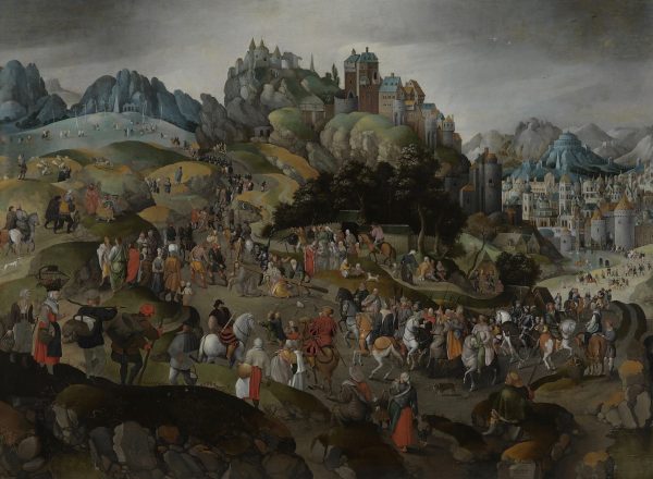 Carrying the Cross by Abel Grimmer