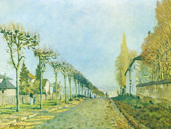 Chemin de la Machine by Alfred Sisley