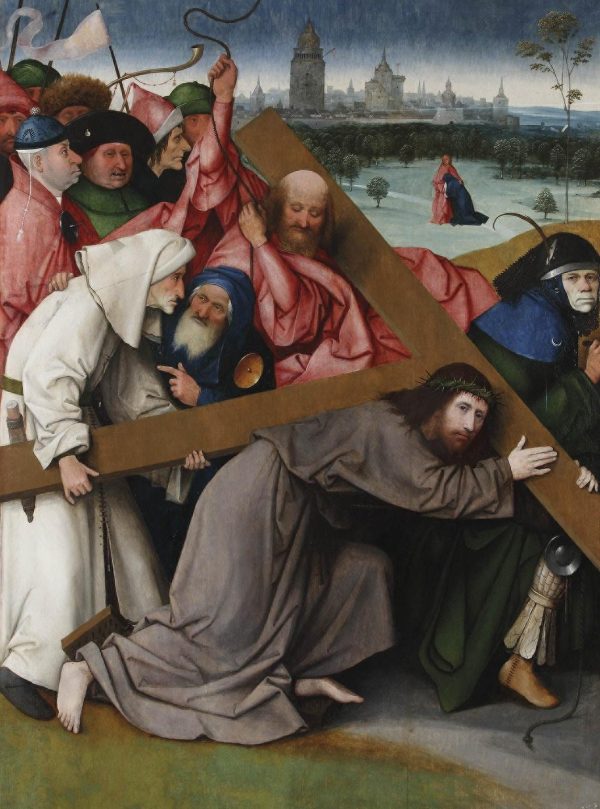 Christ Carrying The Cross b by Hieronymus Bosch