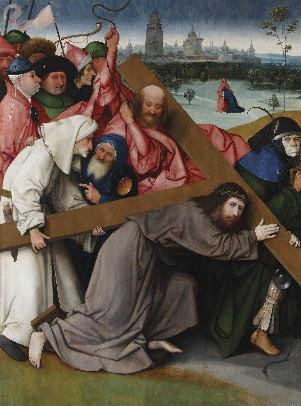 Christ Carrying The Cross b by Hieronymus Bosch - hand-painted oil reproduction