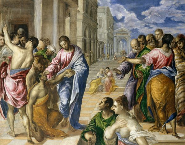 Christ Healing the Blind by El Greco