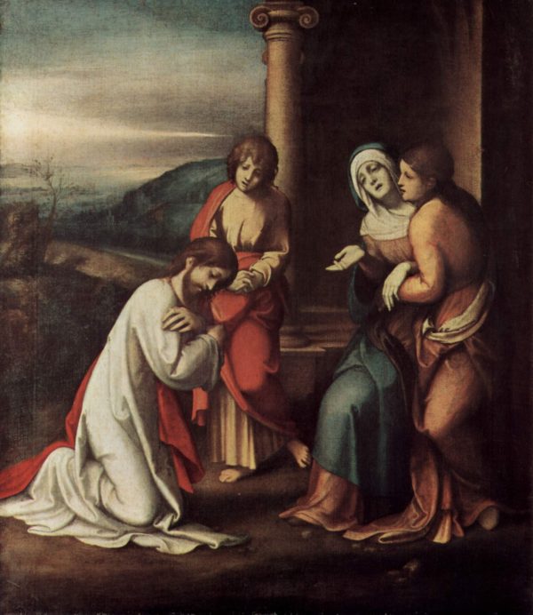 Christ taking Leave of His Mother by Correggio
