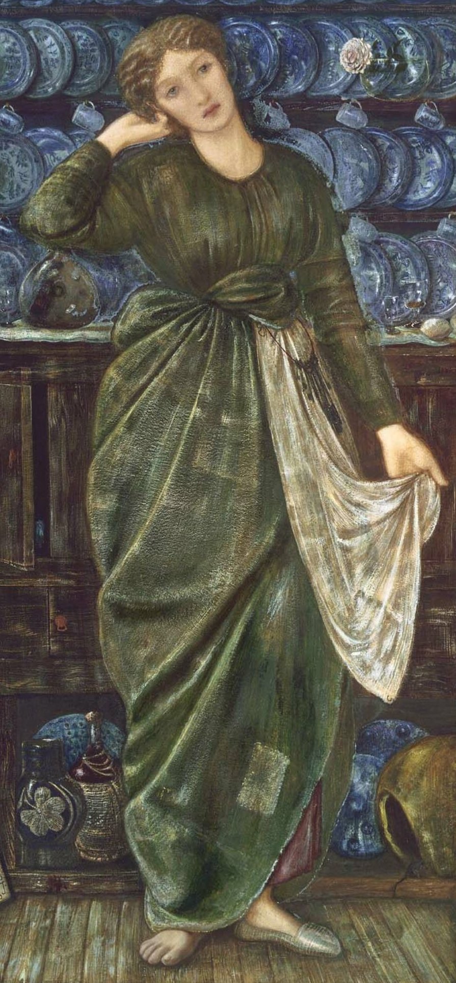 Cinderella by Edward Burne-Jones - hand-painted oil reproduction