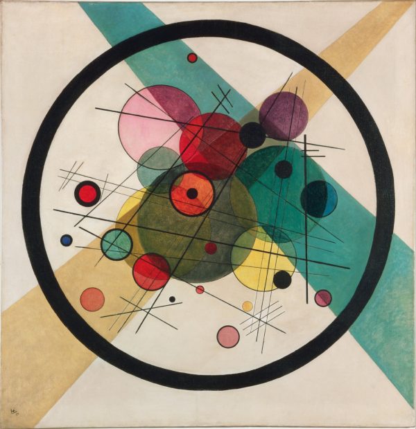 Circles in a Circle by Wassily Kandinsky