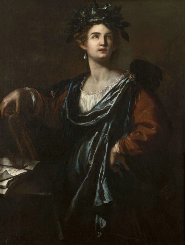 Clio, the Muse of History by Artemisia Gentilesch