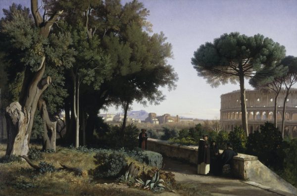 Colosseum Viewed from the Palatine by Jean-Achille Benouville