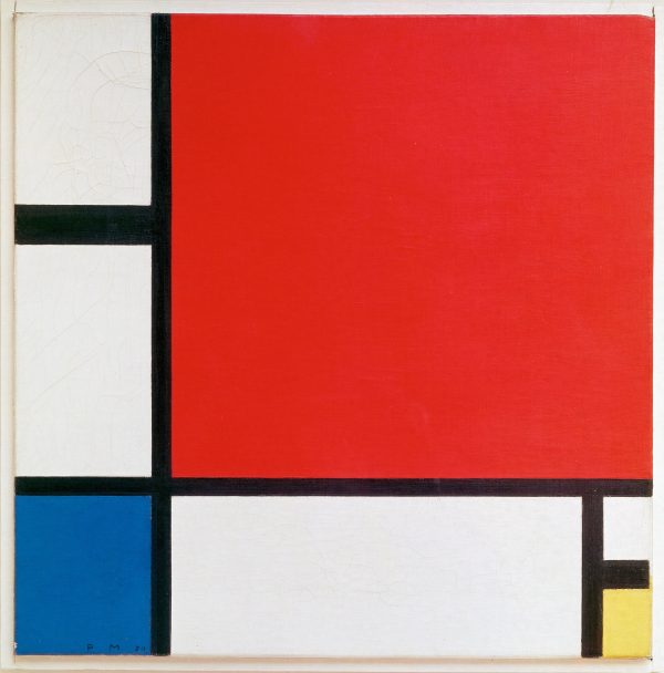 Composition II in Red, Blue and Yellow by Piet Mondrian