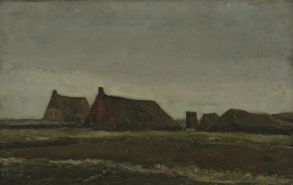 Cottages by Vincent Van Gogh