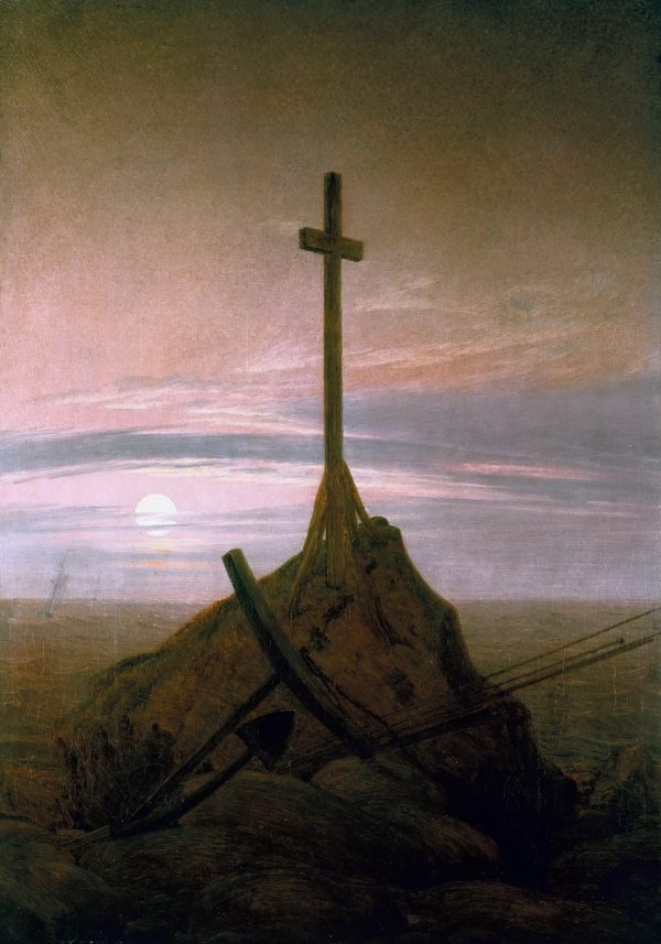 Cross on the Baltic Sea by Caspar David Friedrich
