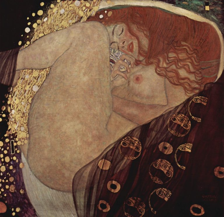 Danaë hand-painted oil reproduction