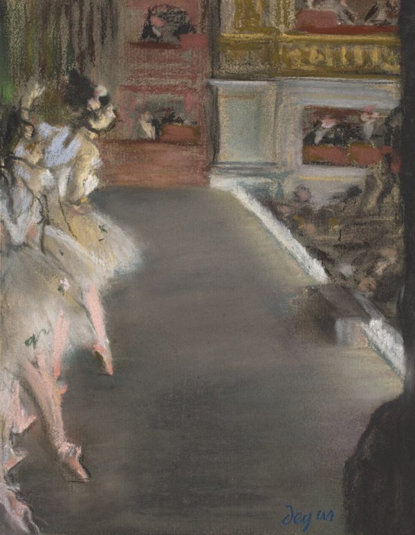 Dancers At The Old Opera House by Edgar Degas