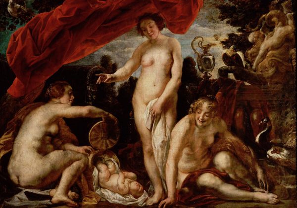 Daughters of Kekrops Finding Erichthonios by Jacob Jordaens