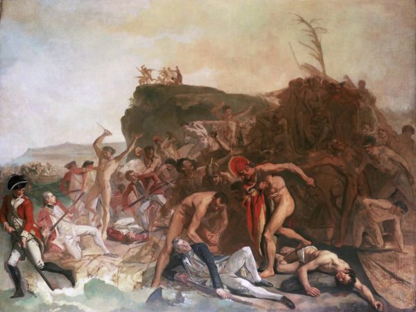 Death of Captain Cook by Johann Zoffany