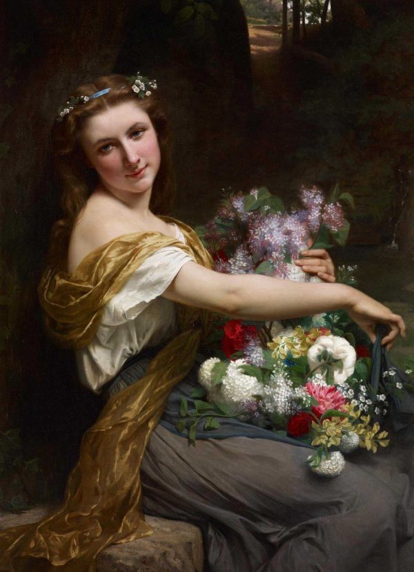 Dionysia by Pierre Auguste Cot