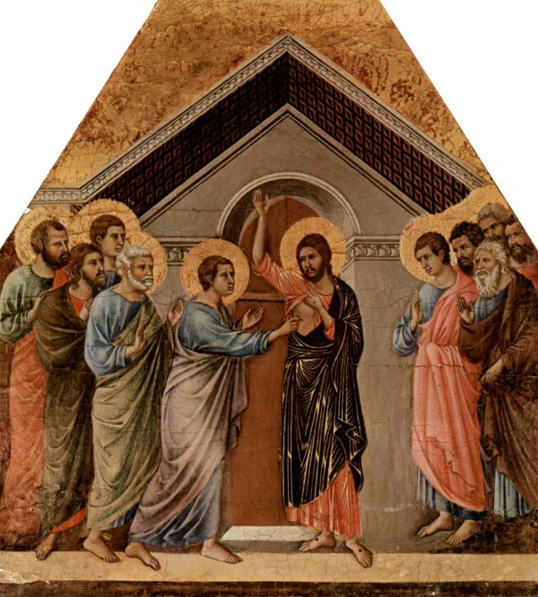 Doubting Thomas by Duccio di Buoninsegna