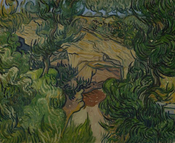 Entrance to a Quarry by Vincent Van Gogh