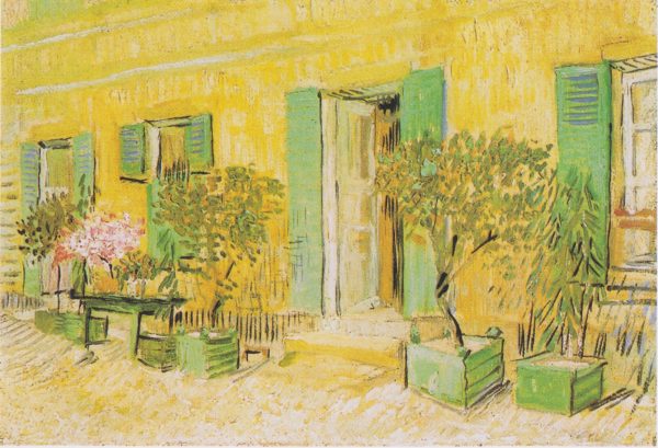 Exterior of a Restaurant at Asnieres by Vincent Van Gogh