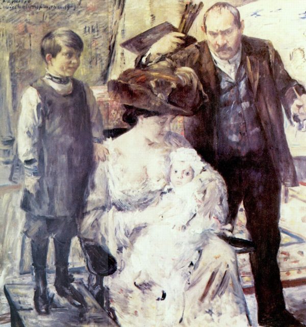 Family Portrait by Lovis Corinth