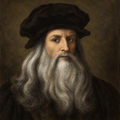 Portrait of Leonardo da Vinci