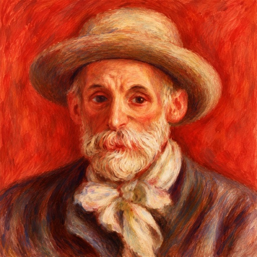 Portrait of Pierre Auguste Renoir