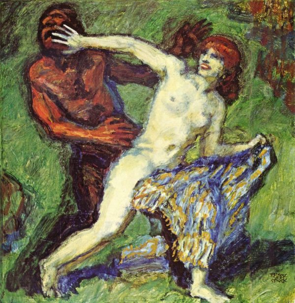 Fangspiel by Franz von Stuck