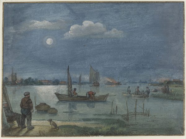 Fishermen by Hendrick Avercamp