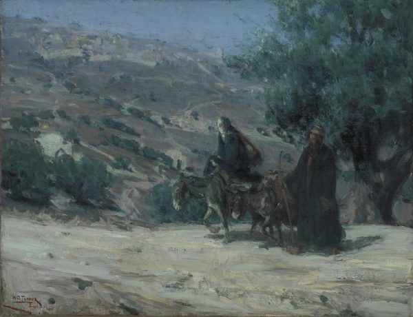Flight into Egypt by Henry Ossawa Tanner