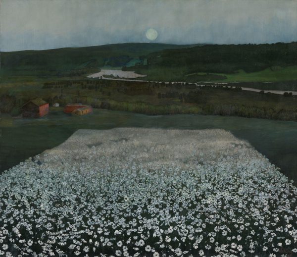 Flower Meadow in the North by Harald Sohlberg