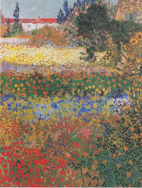 Flowering Garden by Vincent Van Gogh