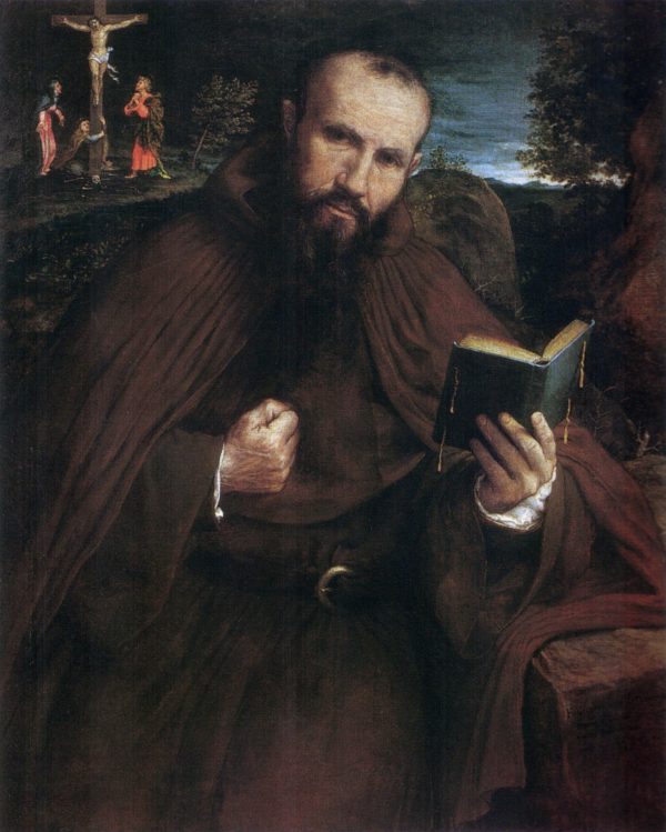 Fra Gregorio Belo di Vicenza by Lorenzo Lotto