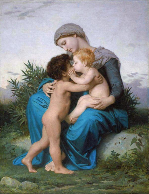 Fraternal Love by William Bouguereau