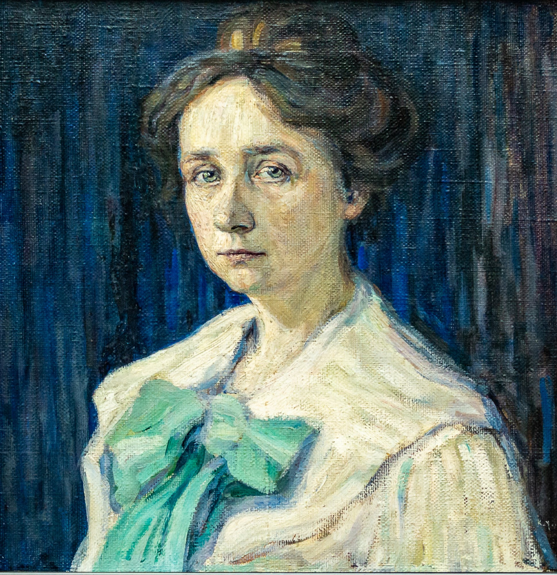 Gabriele Munter by Wassily Kandinsky - hand-painted oil reproduction