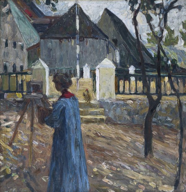 Gabriele Munter Painting by Wassily Kandinsky