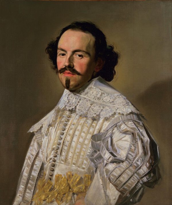 Gentleman in White by Frans Hals