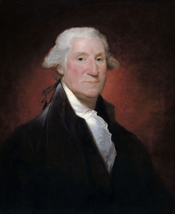 George Washington (Vaughan Portrait) by Gilbert Stuart