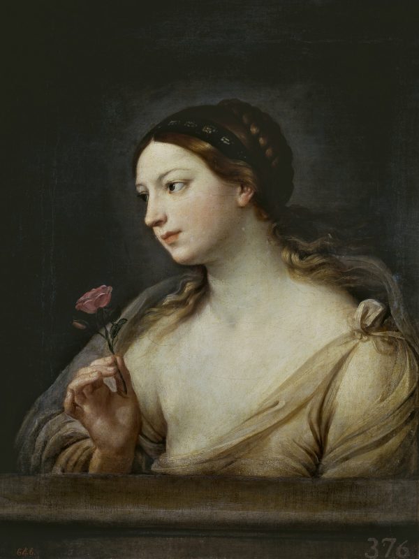 Girl with a Rose by Guido Reni