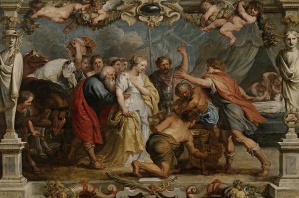 Given back Briselda to Aquilles by Peter Paul Rubens