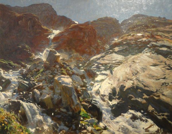 Glacier Streams by John Singer Sargent
