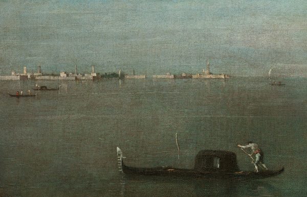 Gondola in the Lagoon by Francesco Guardi